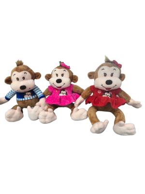 MACACO DE PELUCIA ANTI ALÉRGICO