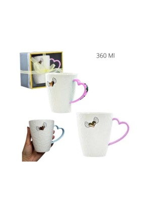 CANECA PORCELANA ASAS