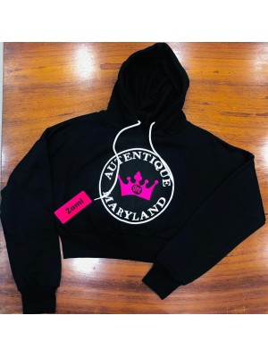 MOLETOM CROPPED COM CAPUZ MARYLAND