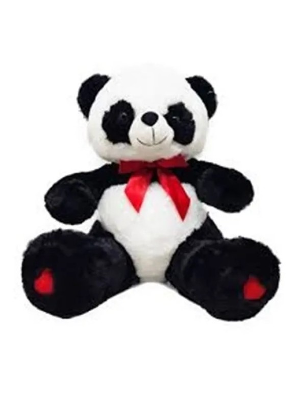 PELÚCIA PANDA LACINHO VERMELHO 40CM FE7177