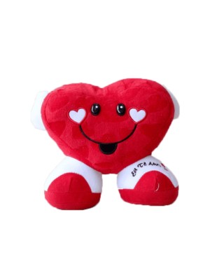 PELÚCIA CORAÇÃO COM SAPATO PEQUENO 20CM F1526