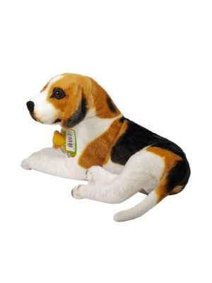 PELÚCIA CACHORRO DEITADO REALISTA FC2564