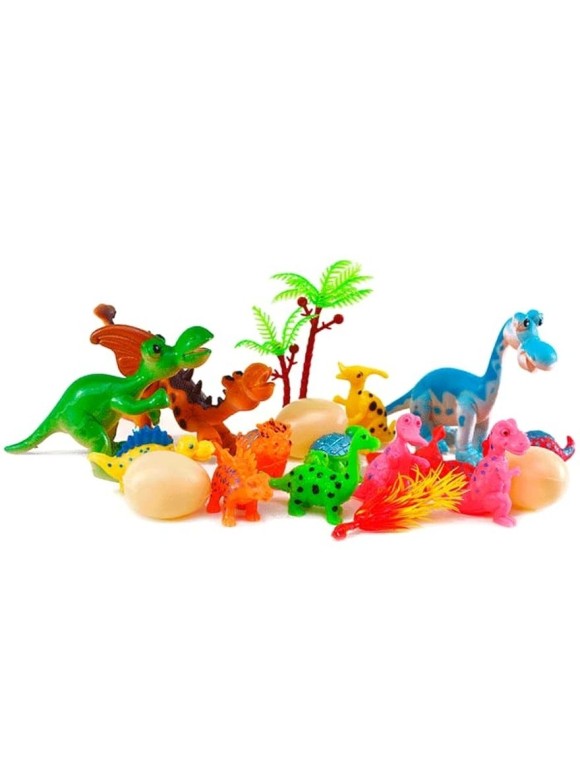 KIT ANIMAIS JURÁSSICOS DINOSSAUROS E ACESSÓRIOS